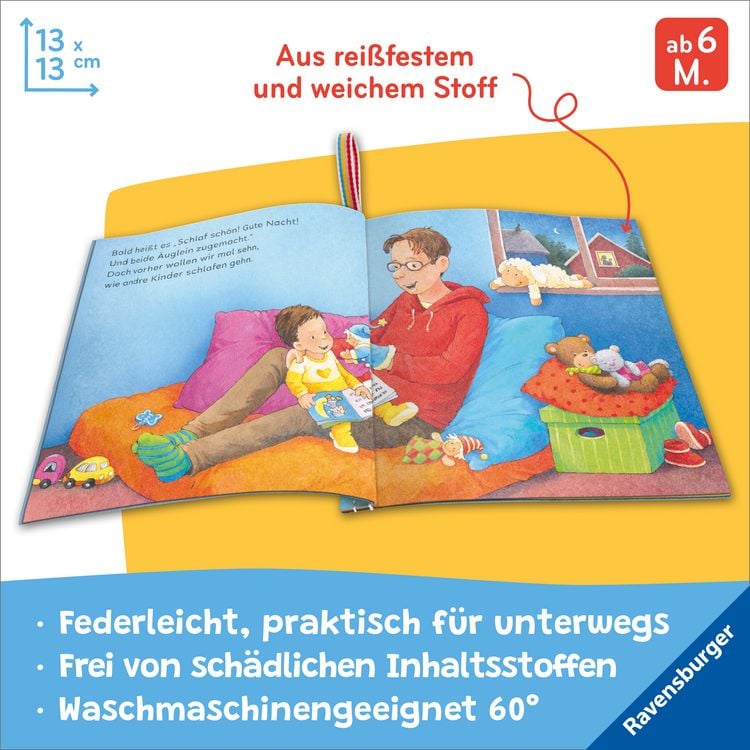 Produktbild: Mein Knuddel-Knautsch-Buch - Wenn kleine Kinder m&uuml;de sind