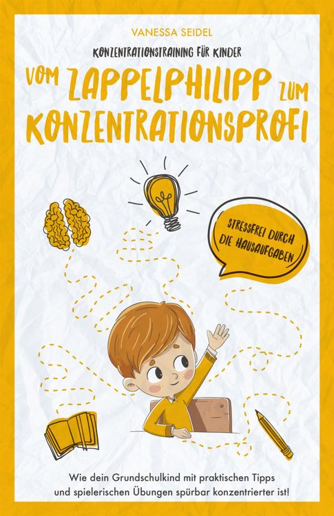 Produktbild: Konzentrationstraining f&uuml;r Kinder - Vom Zappelphilipp zum Konzentrationsprofi