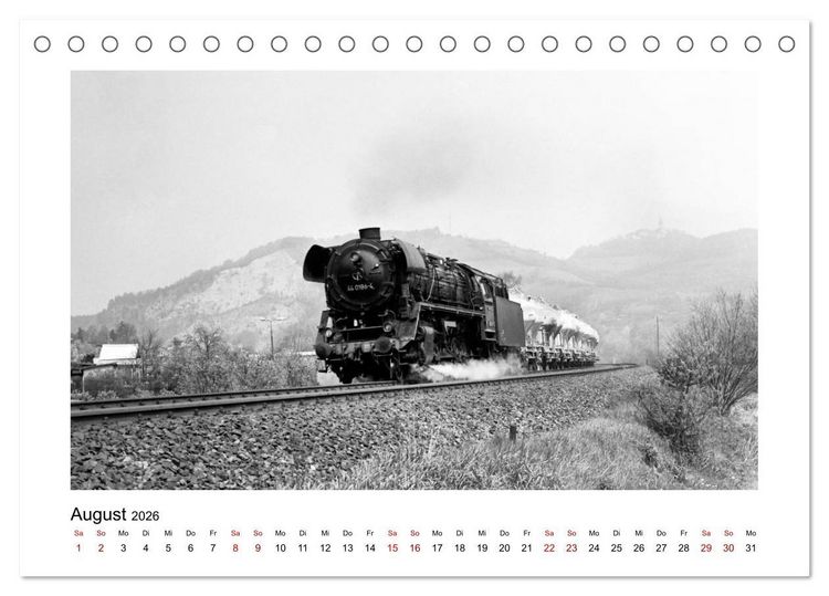 Produktbild: Baureihe 44.0 im Einsatz (Tischkalender 2026 DIN A5 quer), CALVENDO Monatskalender