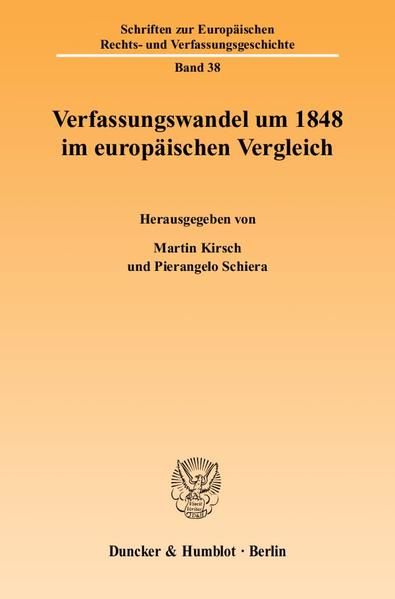 Produktbild: Verfassungswandel um 1848 im europ&auml;ischen Vergleich.
