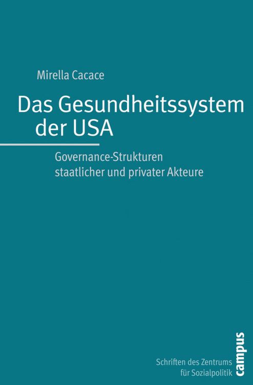 Produktbild: Das Gesundheitssystem der USA