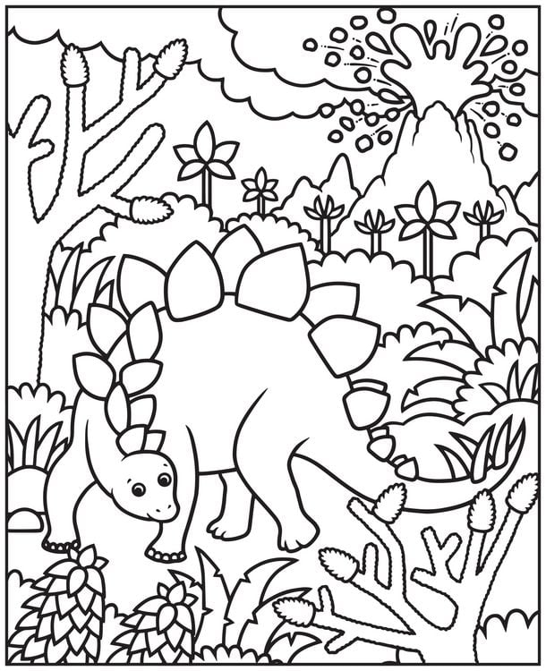 Produktbild: Mein Farbenzauber-Malbuch: Dinosaurier