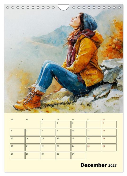 Produktbild: Zeit f&uuml;r Mich. Inspiration f&uuml;r kleine Fluchten und Pausen (Wandkalender 2027 DIN A4 hoch), CALVENDO Monatskalender
