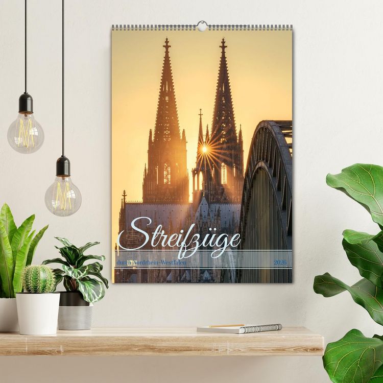 Produktbild: Streifz&uuml;ge durch Nordrhein-Westfalen (Wandkalender 2026 DIN A2 hoch), CALVENDO Monatskalender
