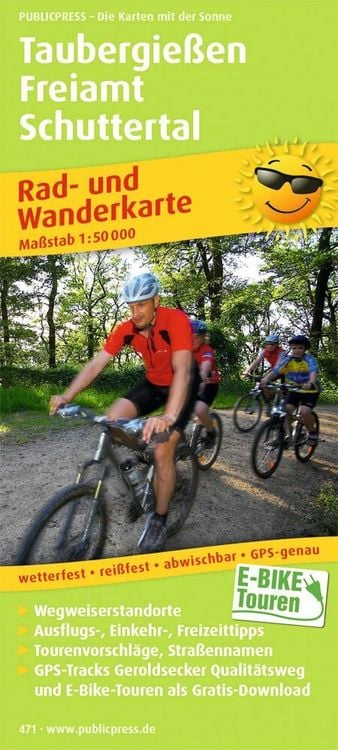 Produktbild: Rad- und Wanderkarte Taubergie&szlig;en - Freiamt - Schuttertal 1 : 50 000