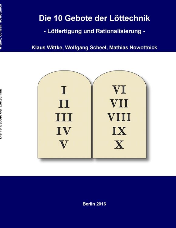 Produktbild: Die 10 Gebote der L&ouml;ttechnik