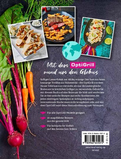 Produktbild: OPTImal International. OptiGrill Kochbuch