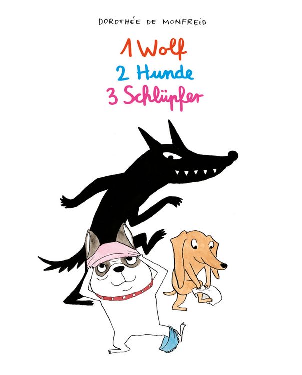 Produktbild: 1 Wolf, 2 Hunde, 3 Schl&uuml;pfer