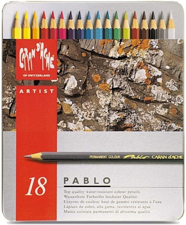 Produktbild: Caran d'Ache Buntstifte Artist PABLO 18er Set