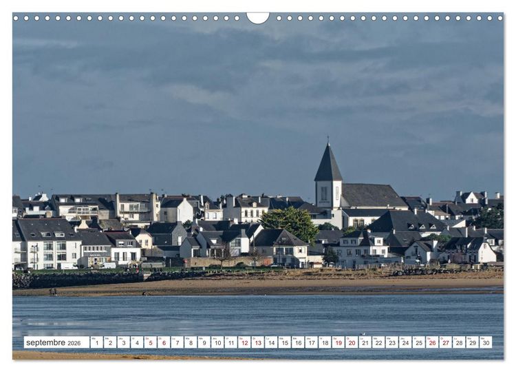 Produktbild: Morbihan, Sud Bretagne (Calendrier mural 2026 DIN A3 vertical), CALVENDO calendrier mensuel