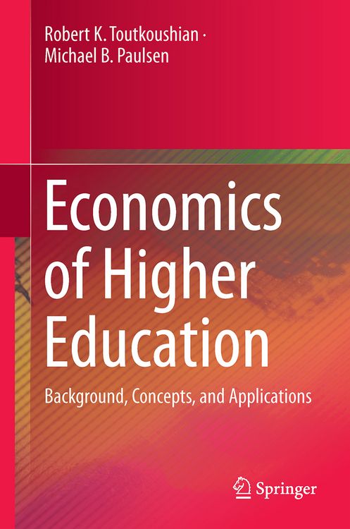 Produktbild: Economics of Higher Education
