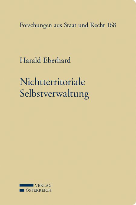 Produktbild: Nichtterritoriale Selbstverwaltung