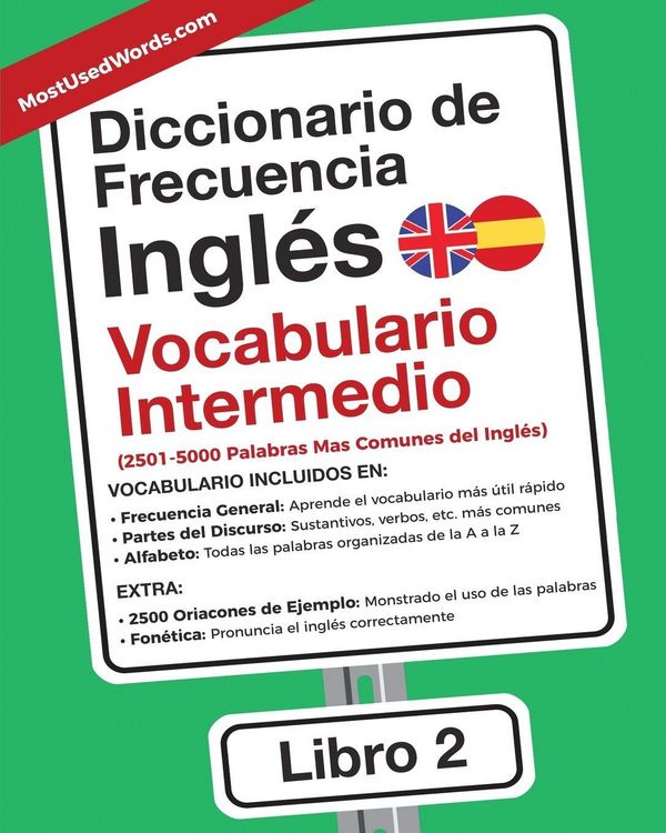 Produktbild: Diccionario de Frecuencia - Ingl&eacute;s - Vocabulario Intermedio