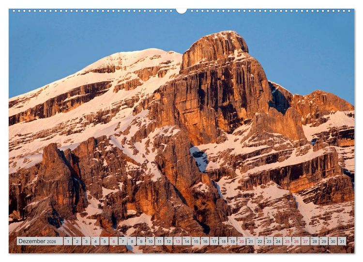 Produktbild: Meine Dolomiten Berge (hochwertiger Premium Wandkalender 2026 DIN A2 quer), Kunstdruck in Hochglanz