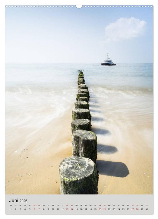 Produktbild: Ameland Wundersch&ouml;ne Insel (hochwertiger Premium Wandkalender 2026 DIN A2 hoch), Kunstdruck in Hochglanz