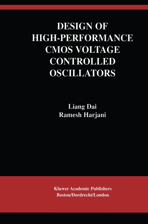 Produktbild: Design of High-Performance CMOS Voltage-Controlled Oscillators