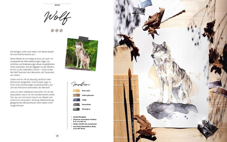 Produktbild: Die Kunst der Aquarellmalerei &ndash; Tiere: alle Watercolor-Grundlagen, Techniken und Motive Step by Step