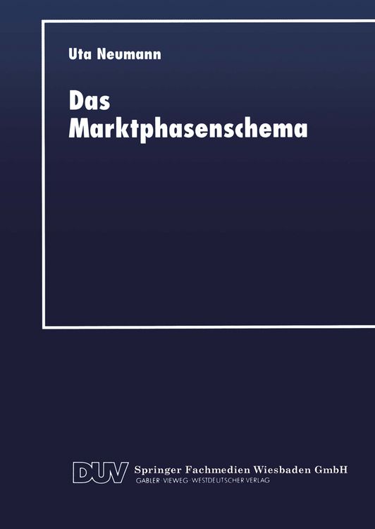 Produktbild: Das Marktphasenschema