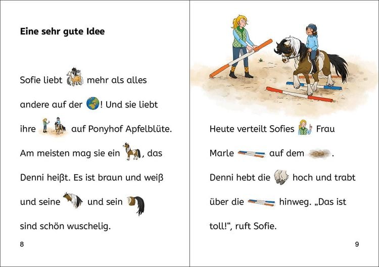 Produktbild: Bildermaus - Willkommen auf Ponyhof Apfelbl&uuml;te