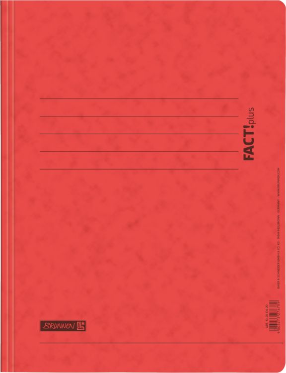 Produktbild: Brunnen Schnellhefter FACT!plus rot