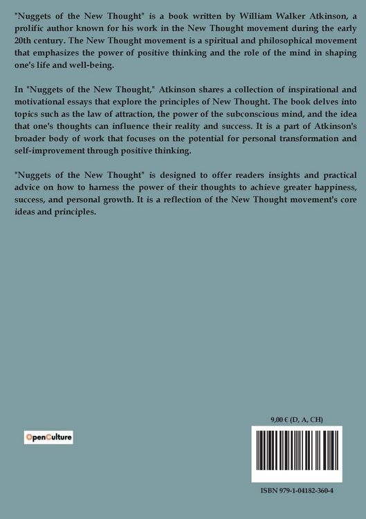 Produktbild: Nuggets of the New Thought
