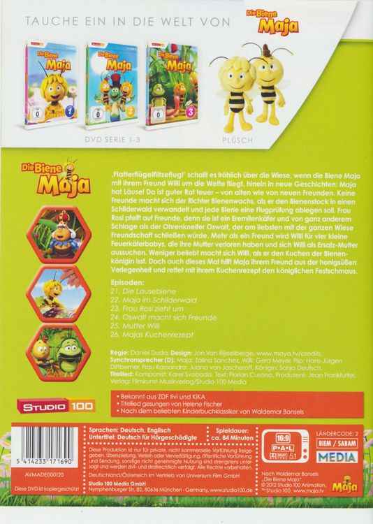 Produktbild: Die Biene Maja (2013) - DVD 4