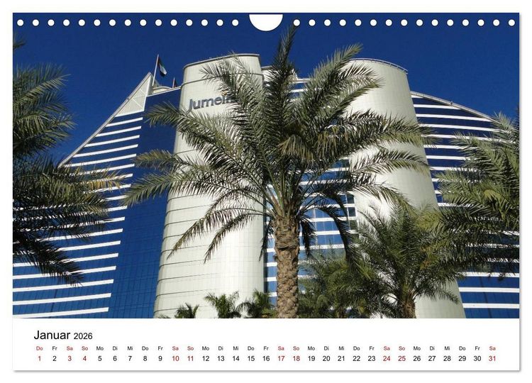 Produktbild: Dubai - Ein Erlebnis (Wandkalender 2026 DIN A4 quer), CALVENDO Monatskalender