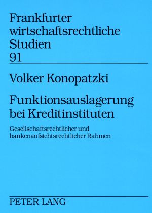 Produktbild: Funktionsauslagerung bei Kreditinstituten