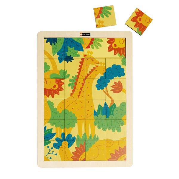 Produktbild: Puzzle-Les Girafes Et Le Lion