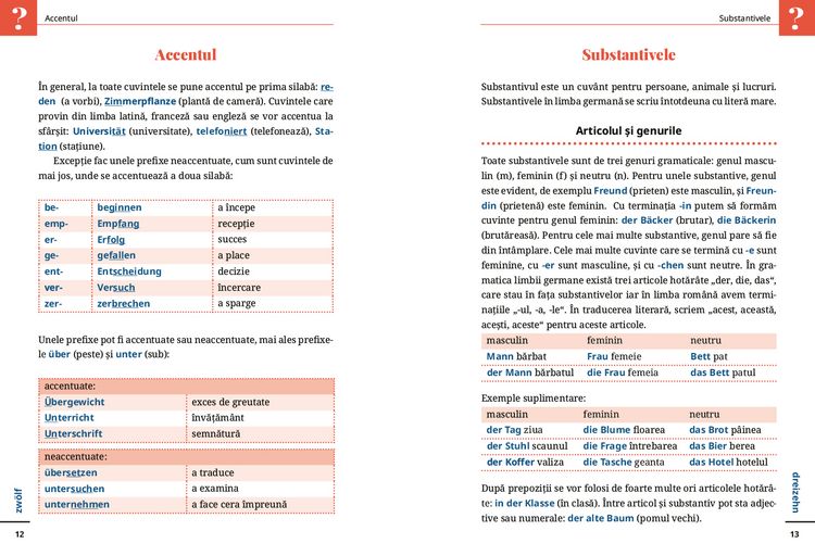 Produktbild: Reise Know-How Sprachf&uuml;hrer Deutsch f&uuml;r Rum&auml;nischsprechende / Germana - Ghidul de limba germană &icirc;n limba rom&acirc;nă