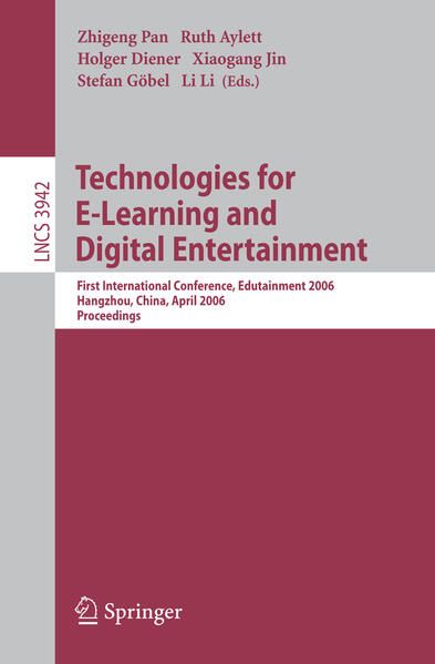 Produktbild: Technologies for E-Learning and Digital Entertainment