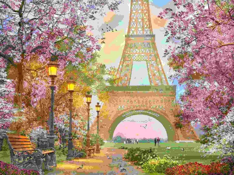 Produktbild: Erwachsenenpuzzle 1500 Teile - Verliebt in Paris