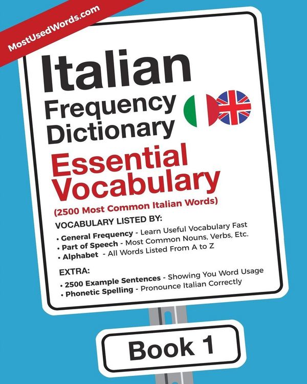 Produktbild: Italian Frequency Dictionary - Essential Vocabulary