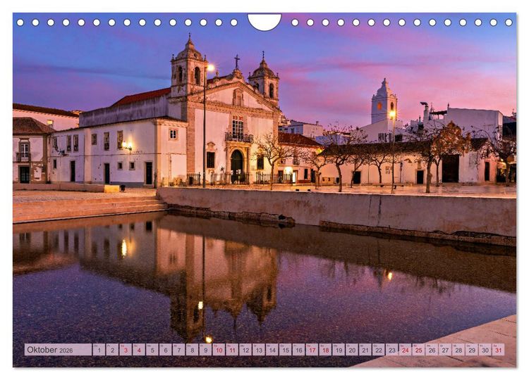 Produktbild: Von Porto bis an die Algarve (Wandkalender 2026 DIN A4 quer), CALVENDO Monatskalender
