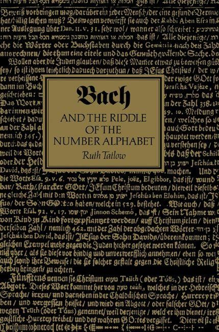Produktbild: Bach and the Riddle of the Number Alphabet