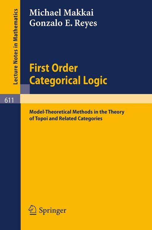 Produktbild: First Order Categorical Logic