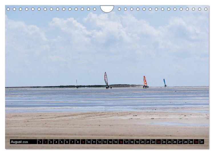 Produktbild: Urlaub auf R&ouml;m&ouml; (Wandkalender 2026 DIN A4 quer), CALVENDO Monatskalender