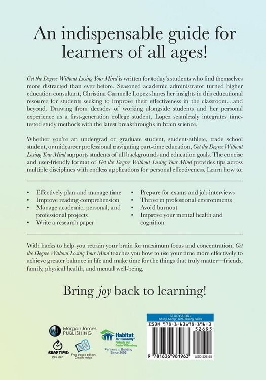 Produktbild: Get the Degree Without Losing Your Mind
