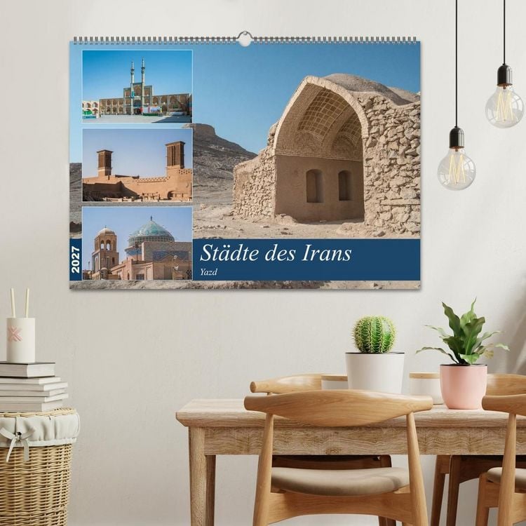Produktbild: St&auml;dte des Irans - Yazd (Wandkalender 2027 DIN A2 quer), CALVENDO Monatskalender