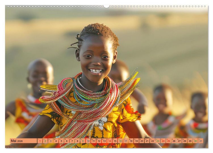 Produktbild: Afrikas urt&uuml;mliche Sch&ouml;nheit (hochwertiger Premium Wandkalender 2026 DIN A2 quer), Kunstdruck in Hochglanz