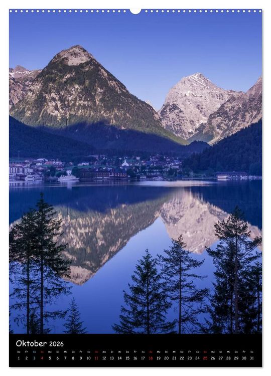 Produktbild: Augenblicke in Tirol (hochwertiger Premium Wandkalender 2026 DIN A2 hoch), Kunstdruck in Hochglanz