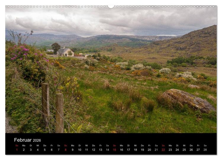 Produktbild: Unterwegs in Irland (Wandkalender 2026 DIN A2 quer), CALVENDO Monatskalender