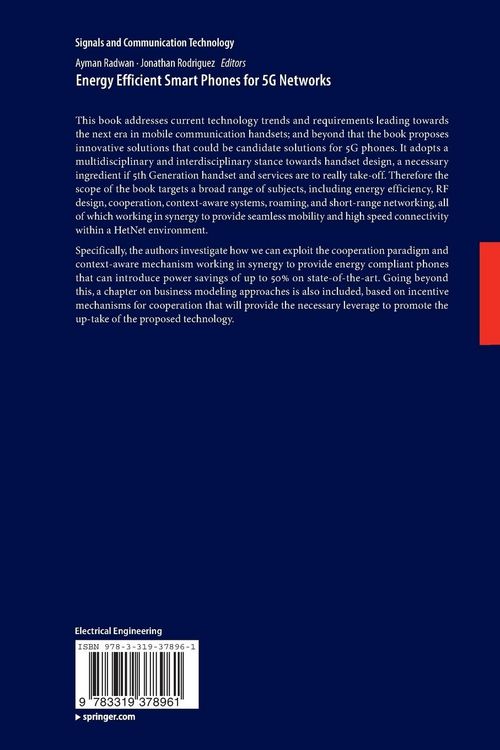 Produktbild: Energy Efficient Smart Phones for 5G Networks
