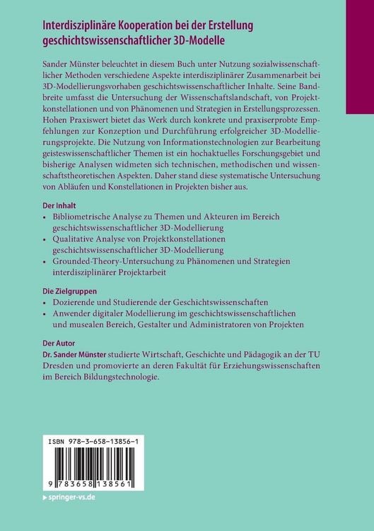 Produktbild: Interdisziplin&auml;re Kooperation bei der Erstellung geschichtswissenschaftlicher 3D-Modelle
