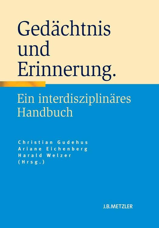 Produktbild: Ged&auml;chtnis und Erinnerung