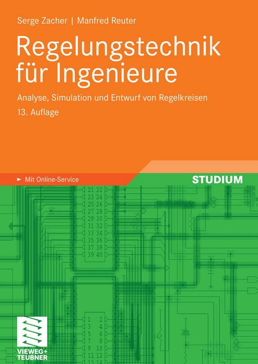 Produktbild: Regelungstechnik f&uuml;r Ingenieure