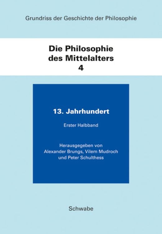 Produktbild: Grundriss der Geschichte der Philosophie / Die Philosophie des Mittelalters