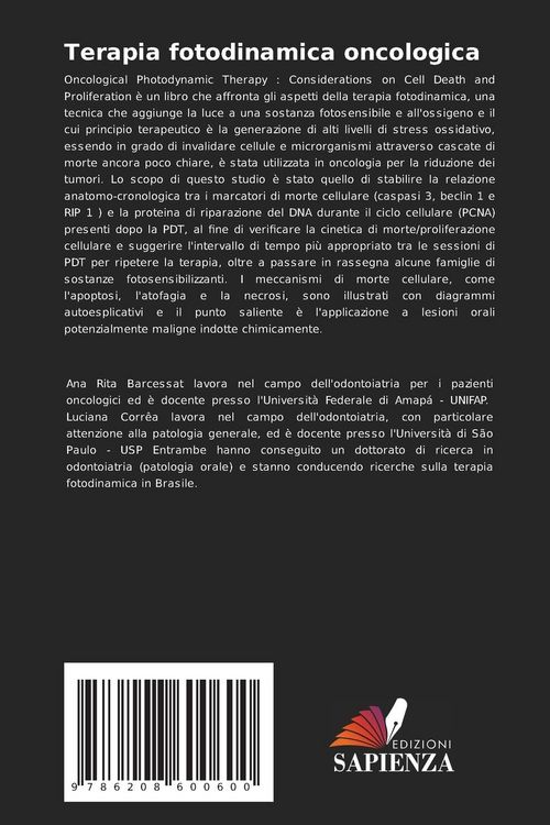 Produktbild: Terapia fotodinamica oncologica
