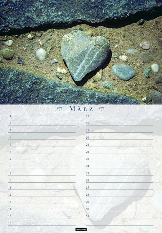 Produktbild: Herzlichst Geburtstagskalender
