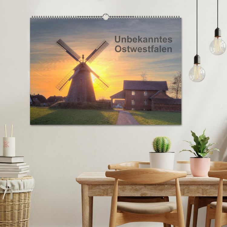 Produktbild: Unbekanntes Ostwestfalen (Wandkalender 2026 DIN A2 quer), CALVENDO Monatskalender